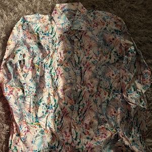 Bertigo Tropical Print Shirt